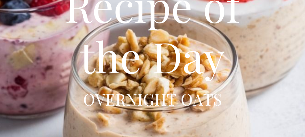 Simple Overnight Oats That Taste Like Dessert for Breakfast