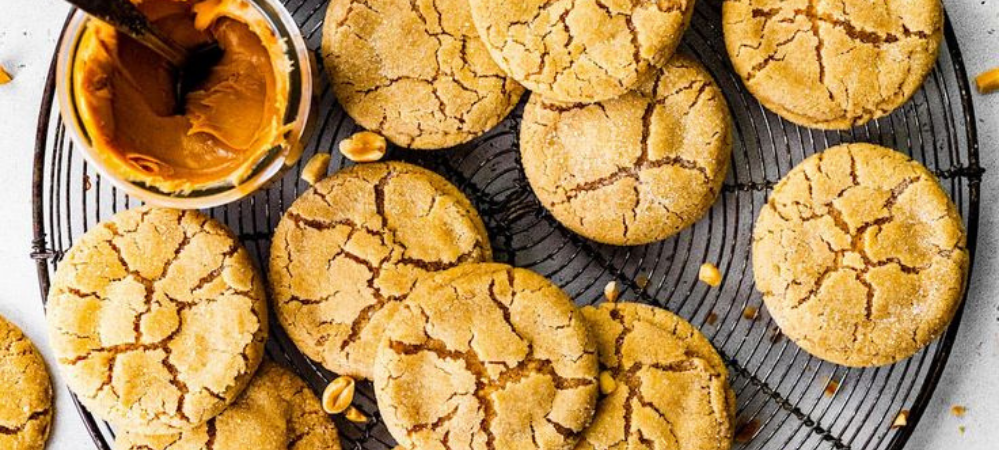 Soft and Chewy Peanut Butter Cookies That Taste Like Bakery-Made