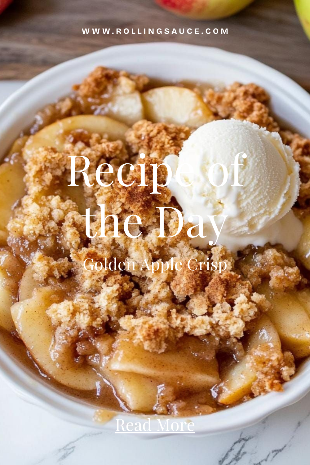 Grandma’s Apple Crisp Recipe With That Perfect Golden Crust