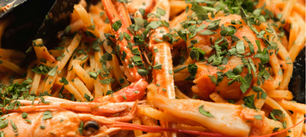 One-Pot Shrimp Pasta With Creamy Tomato Sauce (So Easy!)