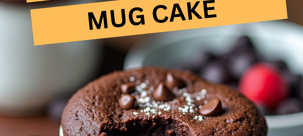 Chocolate Mug Cake in 90 Seconds (Actually Tastes Like Real Cake)